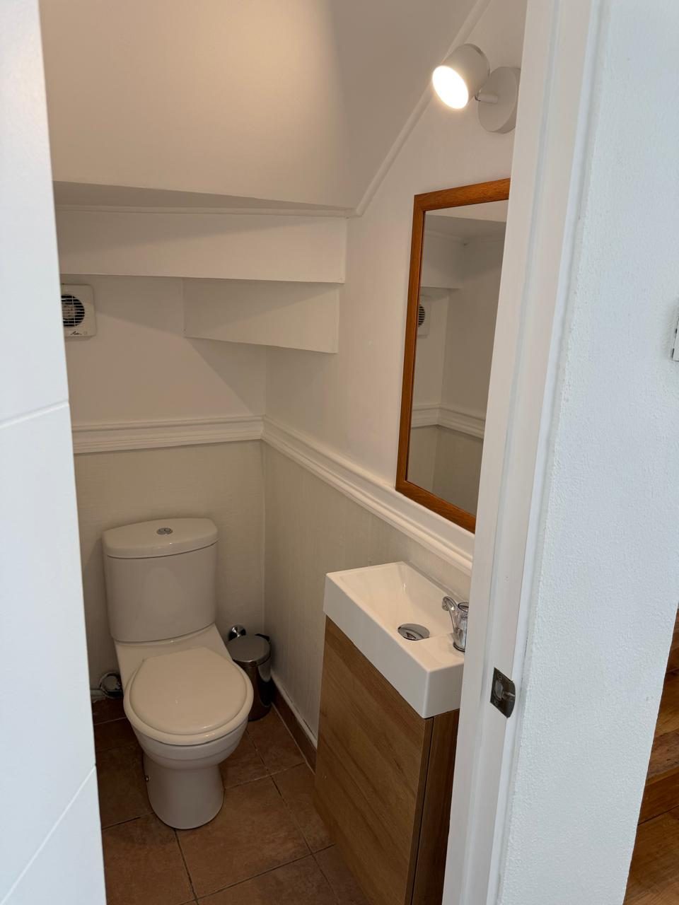 Baño de visita